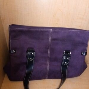 Elegant Purple Tote Bag